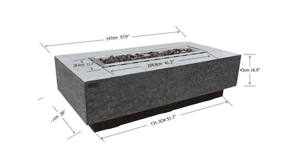 Elementi Kingsale Fire Table – 13.2 kW | OFG126LG