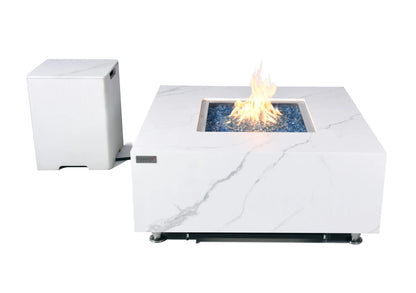 Elementi Plus Bianco Fire Table – 16 kW | OFP103BW