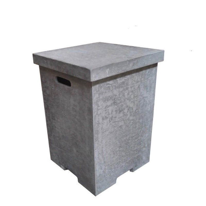 Elementi Square Tank Cover – Light Grey | ONB01‑105