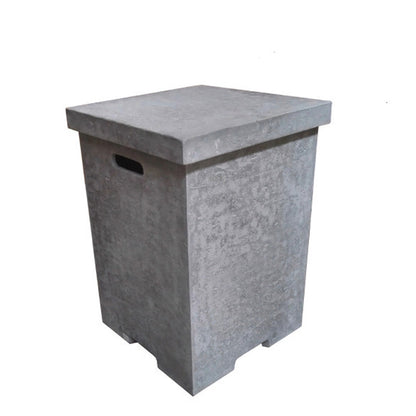 Elementi Square Tank Cover – Light Grey | ONB01‑105