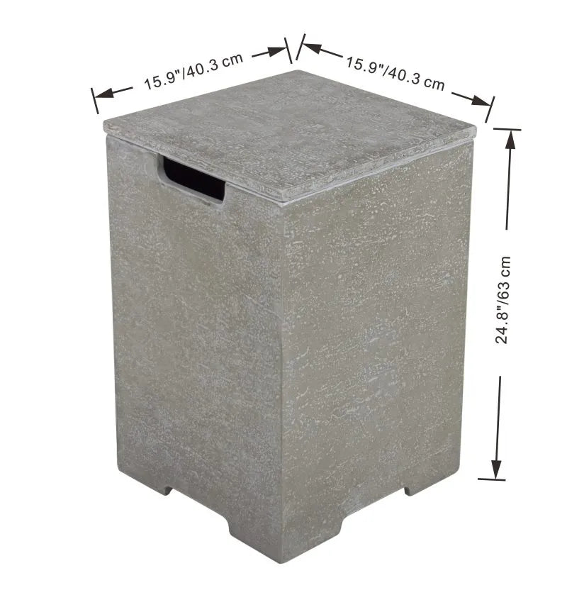 Elementi Plus Tank Cover – Light Grey | ONB406LG