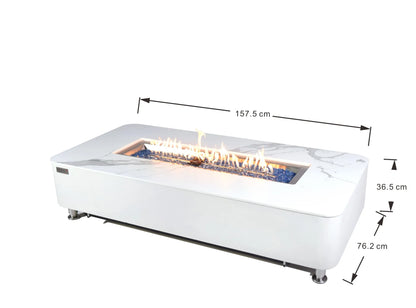 Elementi Plus Athens Fire Table – 16 kW | OFP102BW