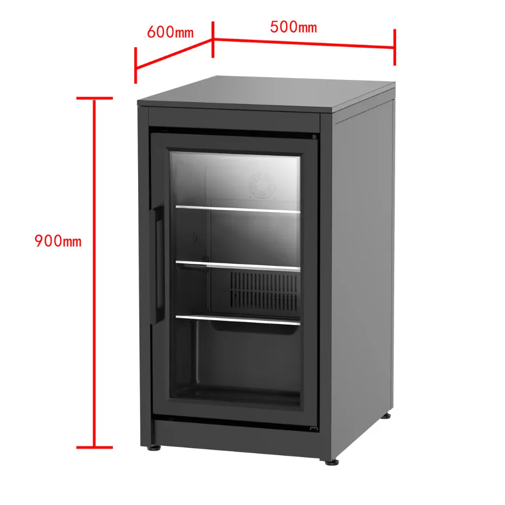 Cozze Elements Outdoor Kitchen 52 - Fridge Module | 90986 - Outdoor Kitchens