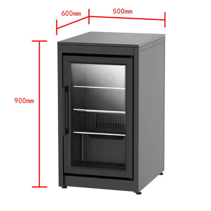 Cozze Elements Outdoor Kitchen 52 - Fridge Module | 90986 - Outdoor Kitchens