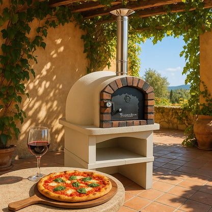 XclusiveDecor Premier Wood Fired Pizza Oven with Stand | PO86100B06