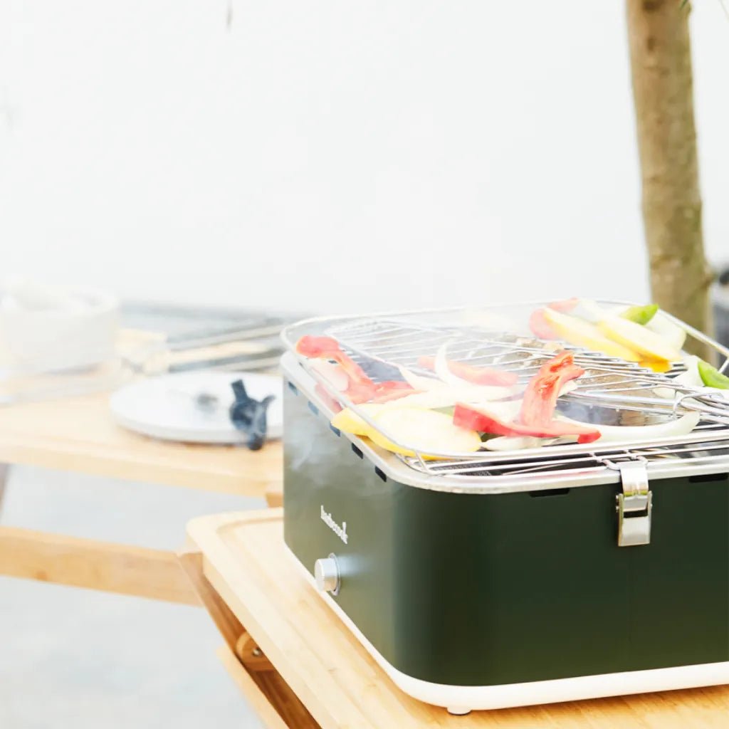 Barbecook Carlo Table Grill - Army Green | BC - CHA - 1018 - BBQs & Grills