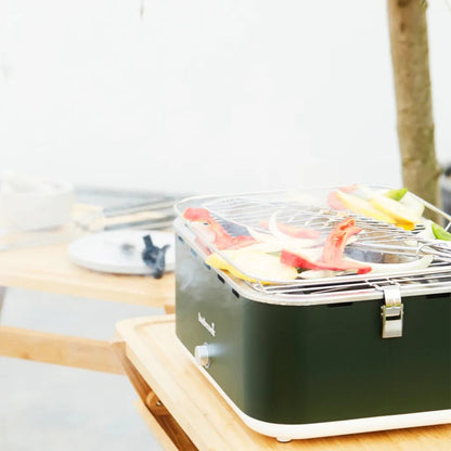 Barbecook Carlo Table Grill - Army Green | BC - CHA - 1018 - BBQs & Grills