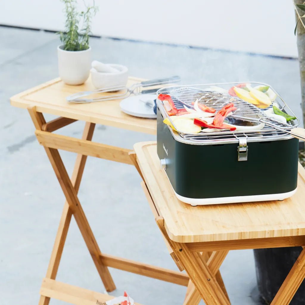 Barbecook Carlo Table Grill - Army Green | BC - CHA - 1018 - BBQs & Grills