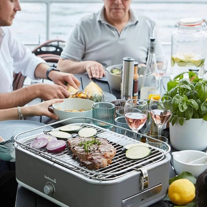 Barbecook E - Carlo Electric Table Gril - Midnight Grey | BC - ELE - 1003 - BBQs & Grills
