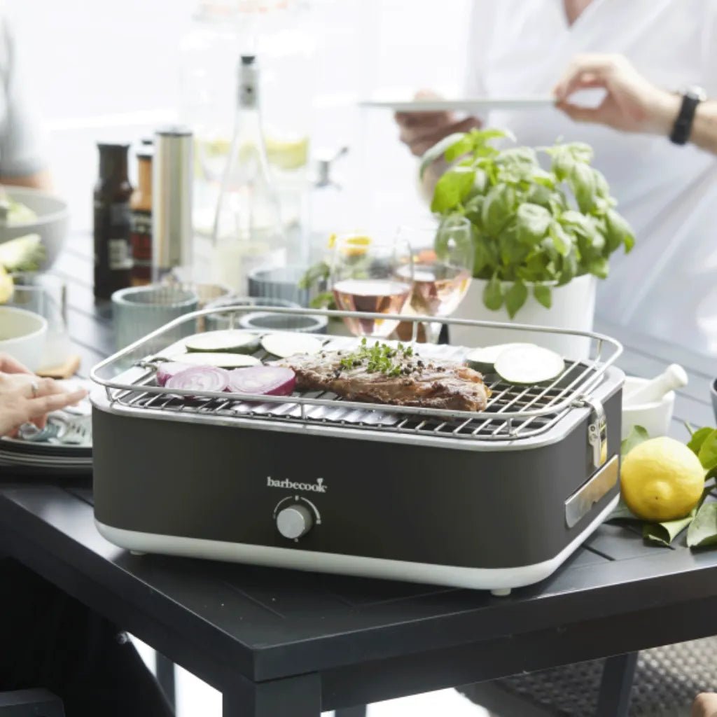 Barbecook E - Carlo Electric Table Gril - Midnight Grey | BC - ELE - 1003 - BBQs & Grills