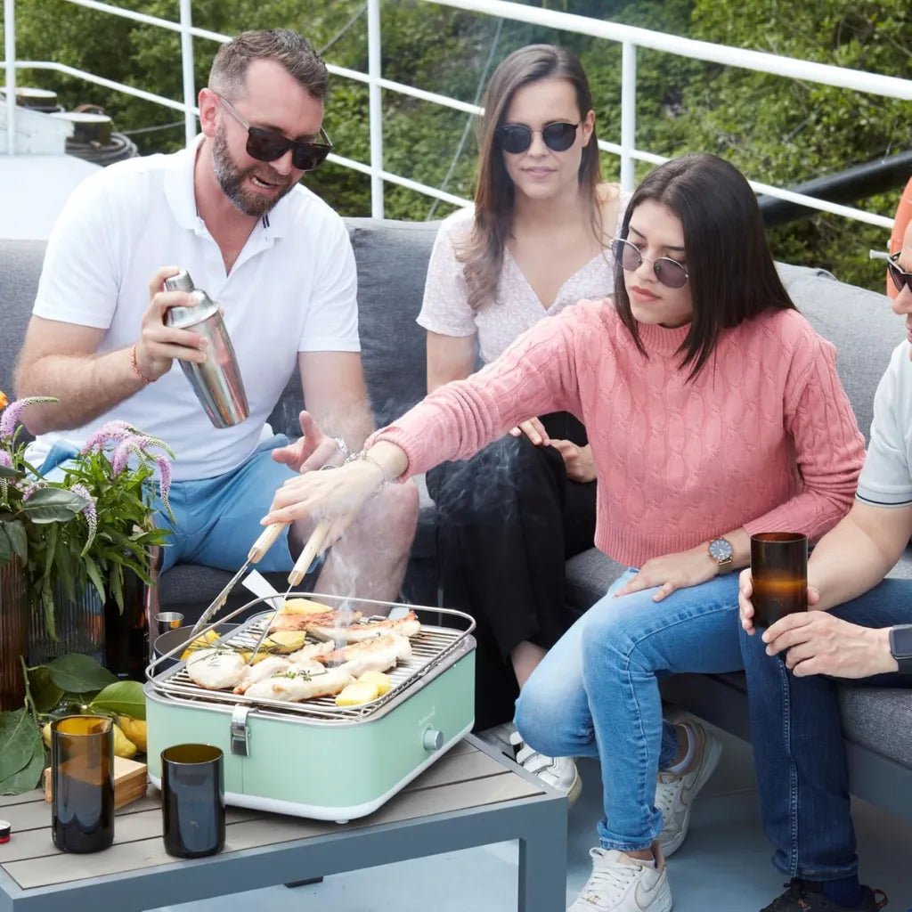 Barbecook E - Carlo Electric Table Grill - Paris Green | BC - ELE - 1002 - BBQs & Grills