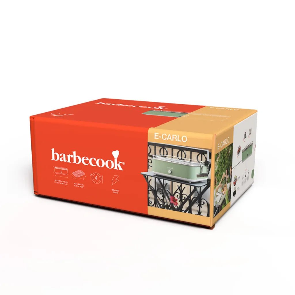 Barbecook E - Carlo Electric Table Grill - Paris Green | BC - ELE - 1002 - BBQs & Grills