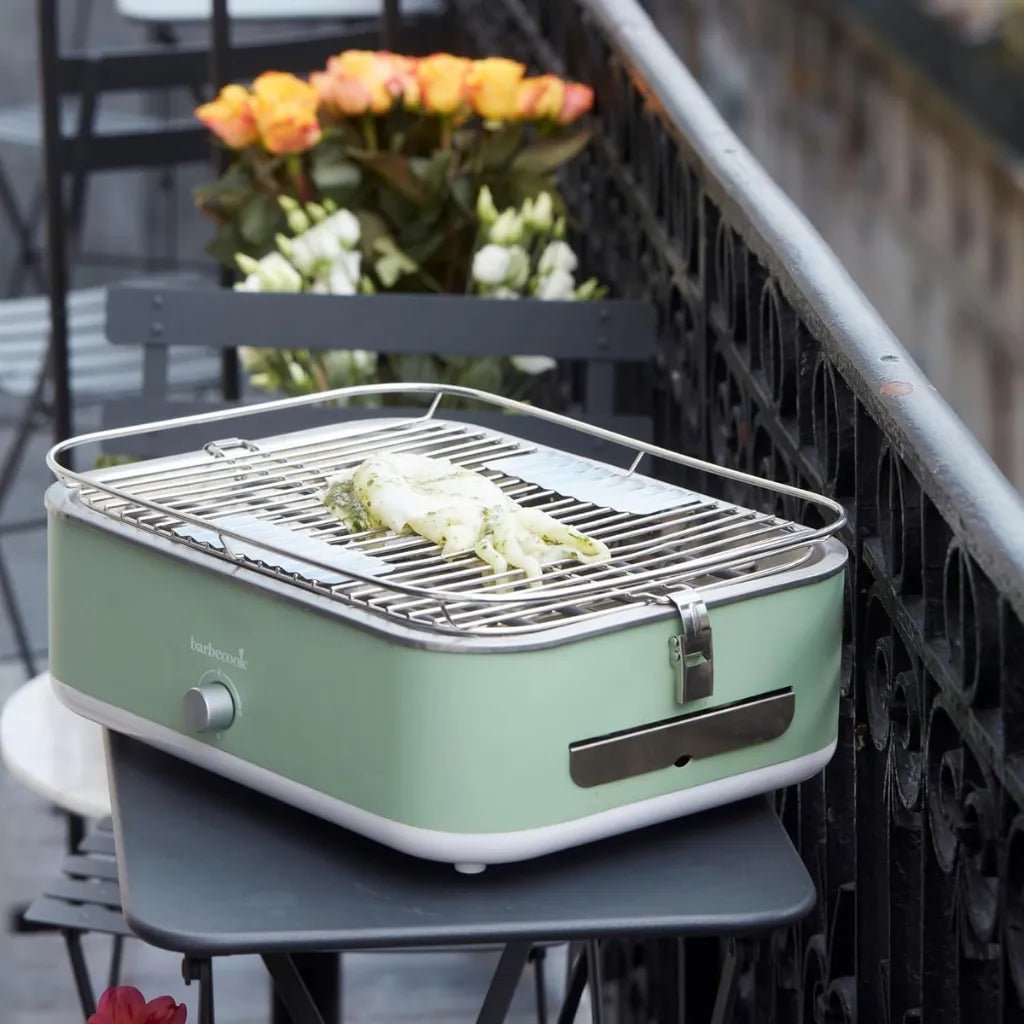 Barbecook E - Carlo Electric Table Grill - Paris Green | BC - ELE - 1002 - BBQs & Grills