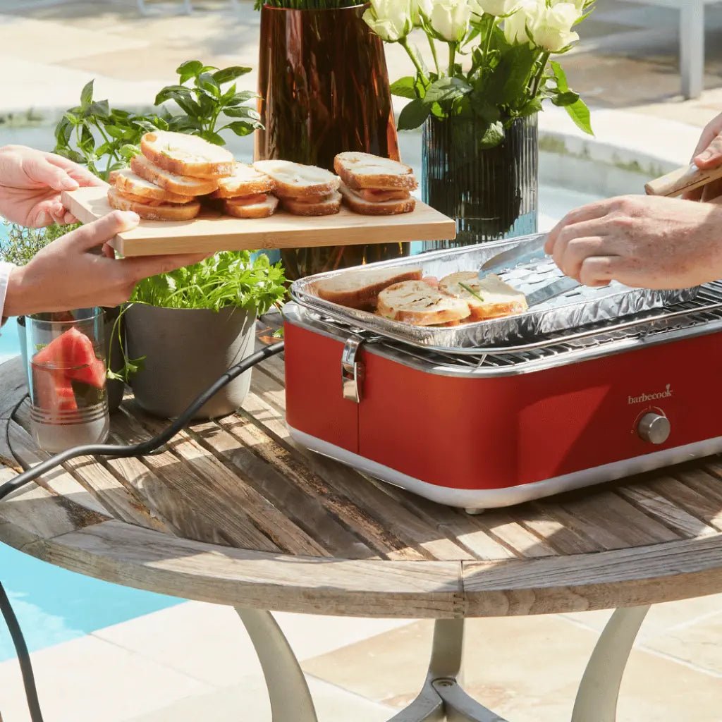 Barbecook E - Carlo Electric Table Grill – Red | BC - ELE - 1001 - BBQs & Grills