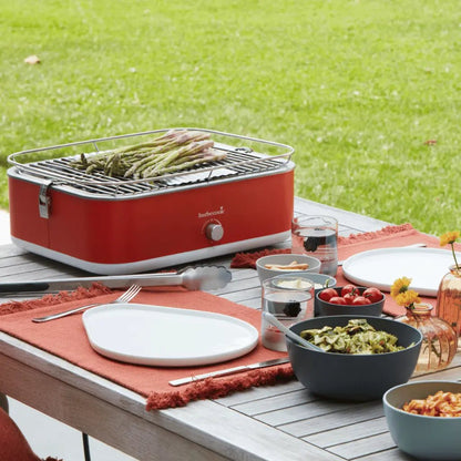 Barbecook E - Carlo Electric Table Grill – Red | BC - ELE - 1001 - BBQs & Grills