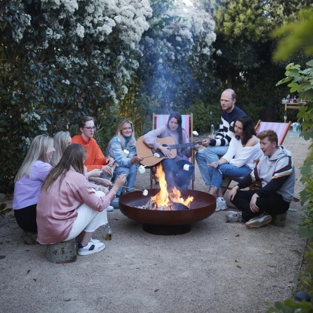 Barbecook Jack Corten Steel Fire Pit 100cm | BC - WOO - 6028 - Fire Pits, Fireplaces, Heating