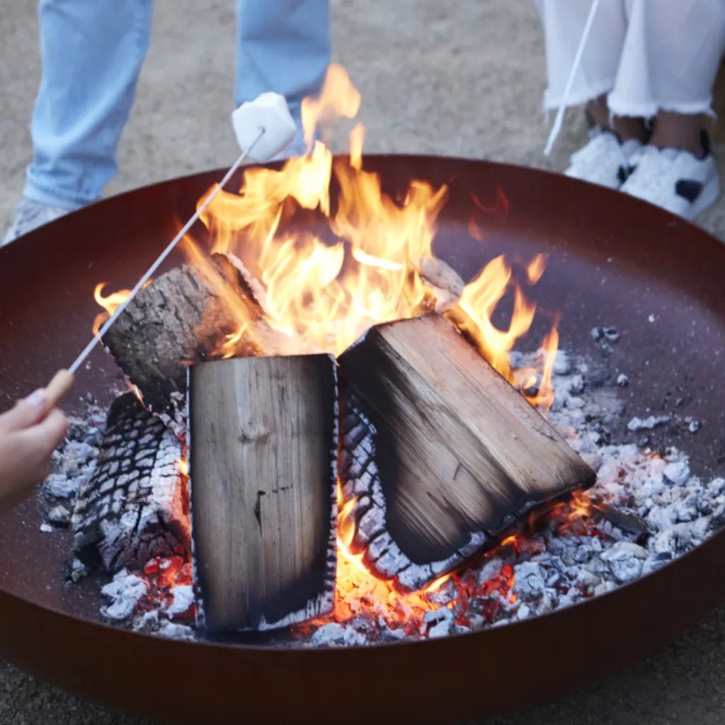Barbecook Jack Corten Steel Fire Pit 100cm | BC - WOO - 6028 - Fire Pits, Fireplaces, Heating