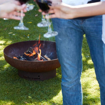 Barbecook Jack Corten Steel Fire Pit 60cm | BC - WOO - 6018 - Fire Pits, Fireplaces, Heating