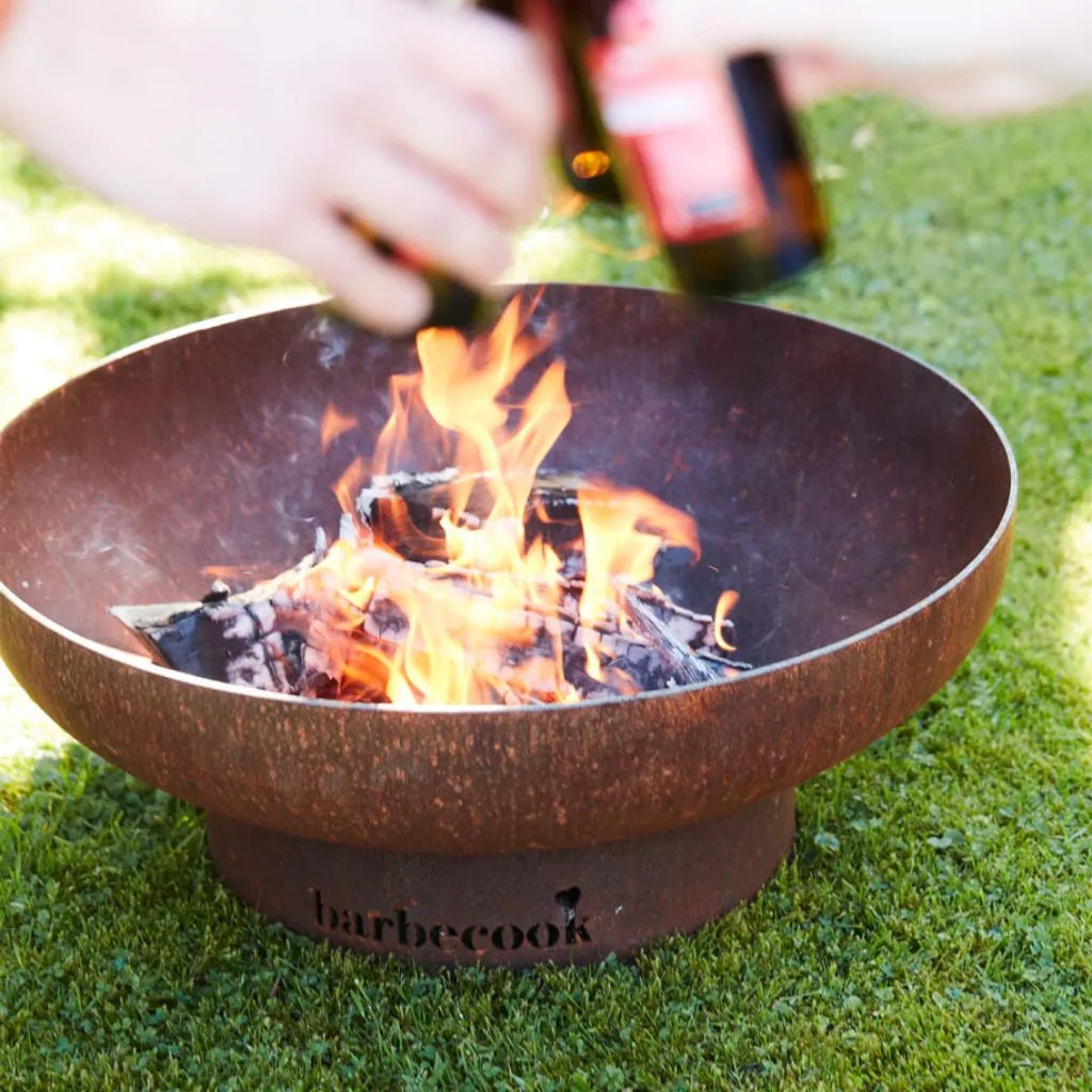 Barbecook Jack Corten Steel Fire Pit 75cm | BC - WOO - 6019 - Fire Pits, Fireplaces, Heating