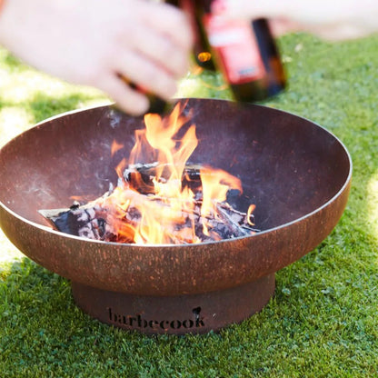 Barbecook Jack Corten Steel Fire Pit 75cm | BC - WOO - 6019 - Fire Pits, Fireplaces, Heating