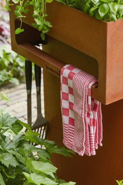 Barbecook Nestor Island Corten Steel Wood Plancha Grill | BC - WOO - 6033 - BBQs & Grills