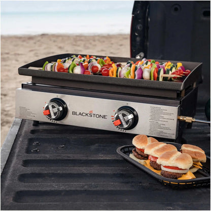 Blackstone 22" Tabletop Griddle – Stainless Front Panel | 257‑2140DK