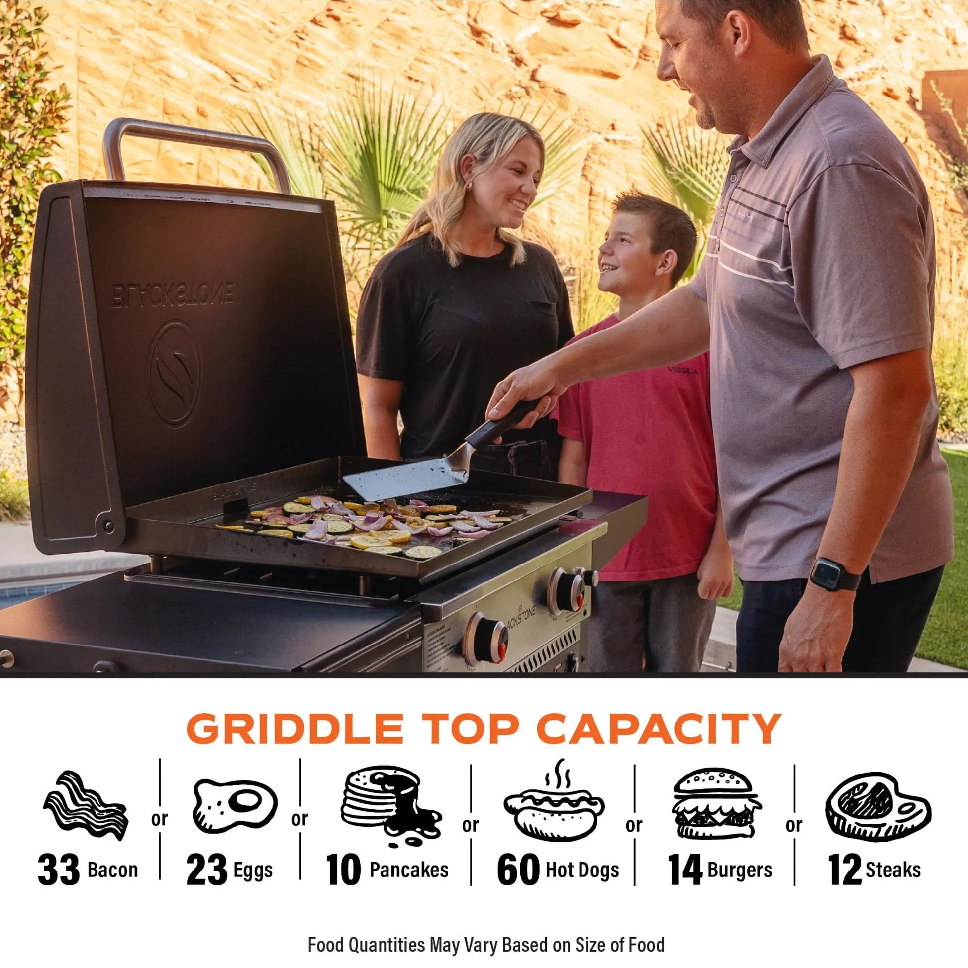 Blackstone 28" Griddle with Air Fryers | 257‑1785DK