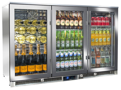 Blastcool Extremis XP3 Premium Outdoor Beverage Fridge - Triple Door | XP3 - 870 - Refrigerators - XP3 - 870 - GardenHearth