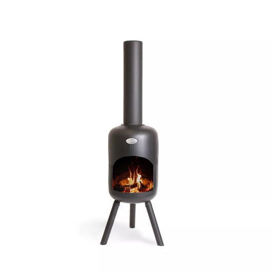 BonFeu BonBini Black Outdoor Fireplace 2901 - Outdoor Fireplaces - 2901 - GardenHearth