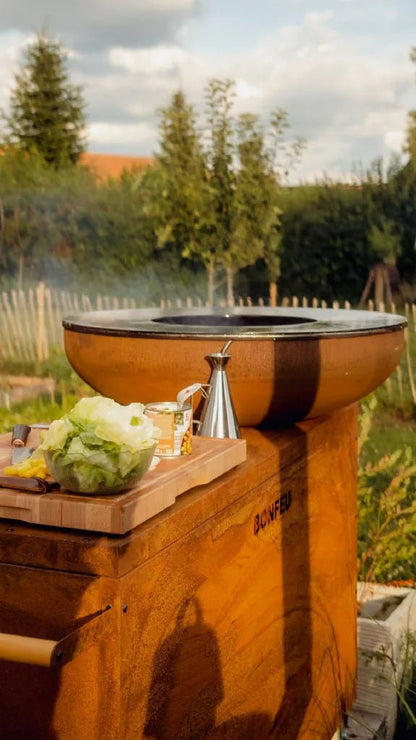 BonFeu BonBiza Island Outdoor Kitchen - Standard or XL - Outdoor Kitchens