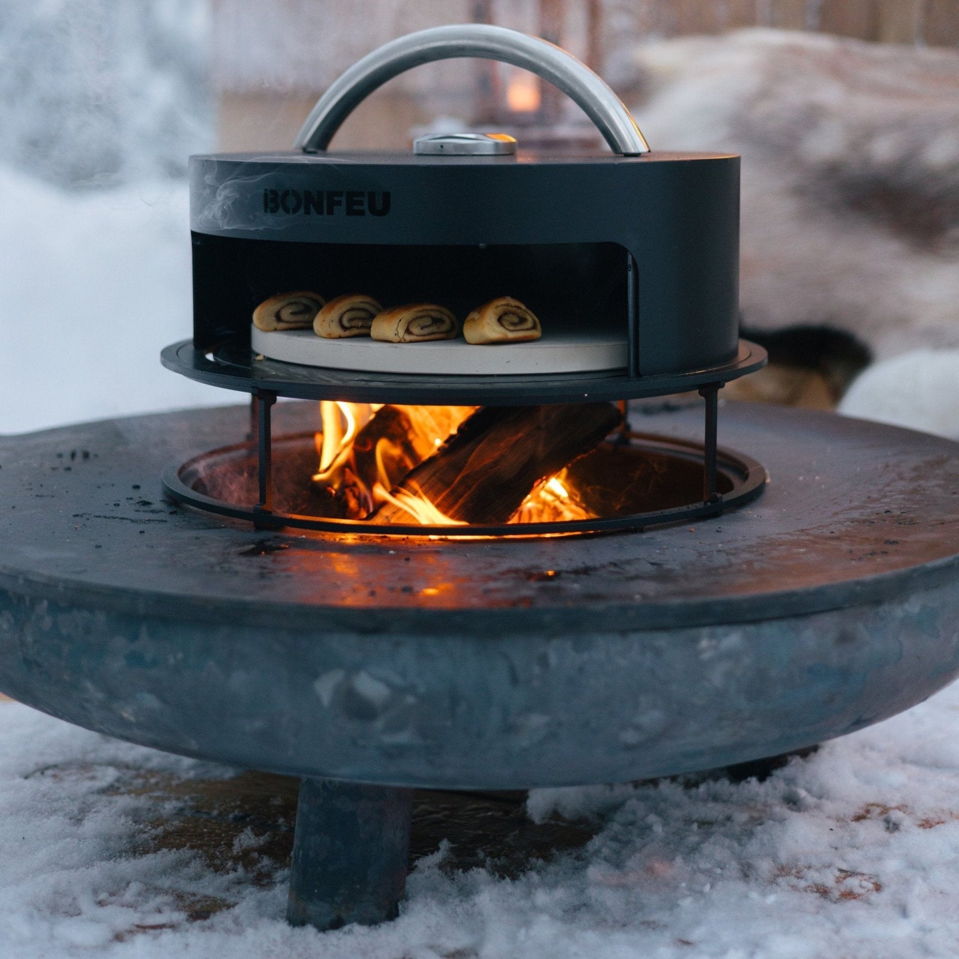 BonFeu BonBowl Corten Steel Fire Bowl / Fire Pit - Fire Pits - FB3.600C - GardenHearth