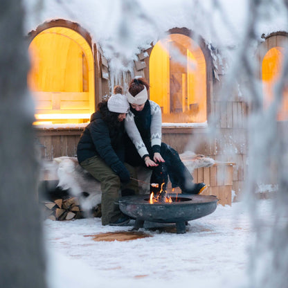 BonFeu BonBowl Plus Corten Steel Fire Bowl / Fire Pit - Fire Pits - FH3.600 - GardenHearth