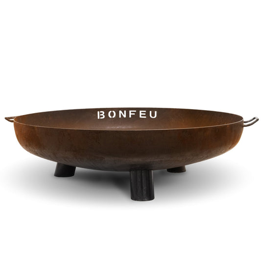 BonFeu BonBowl Plus Corten Steel Fire Bowl / Fire Pit - Fire Pits - FH3.600 - GardenHearth