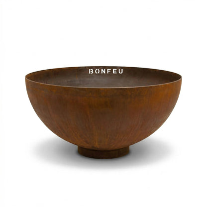 BonFeu BonBowl Pro Corten Steel Fire Bowl | 60cm, 80cm & 100cm