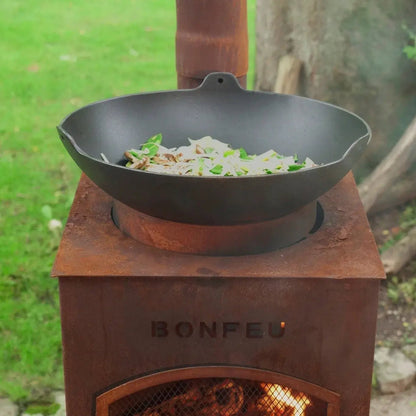 BonFeu Boncarré Outdoor Fireplace Black 3503