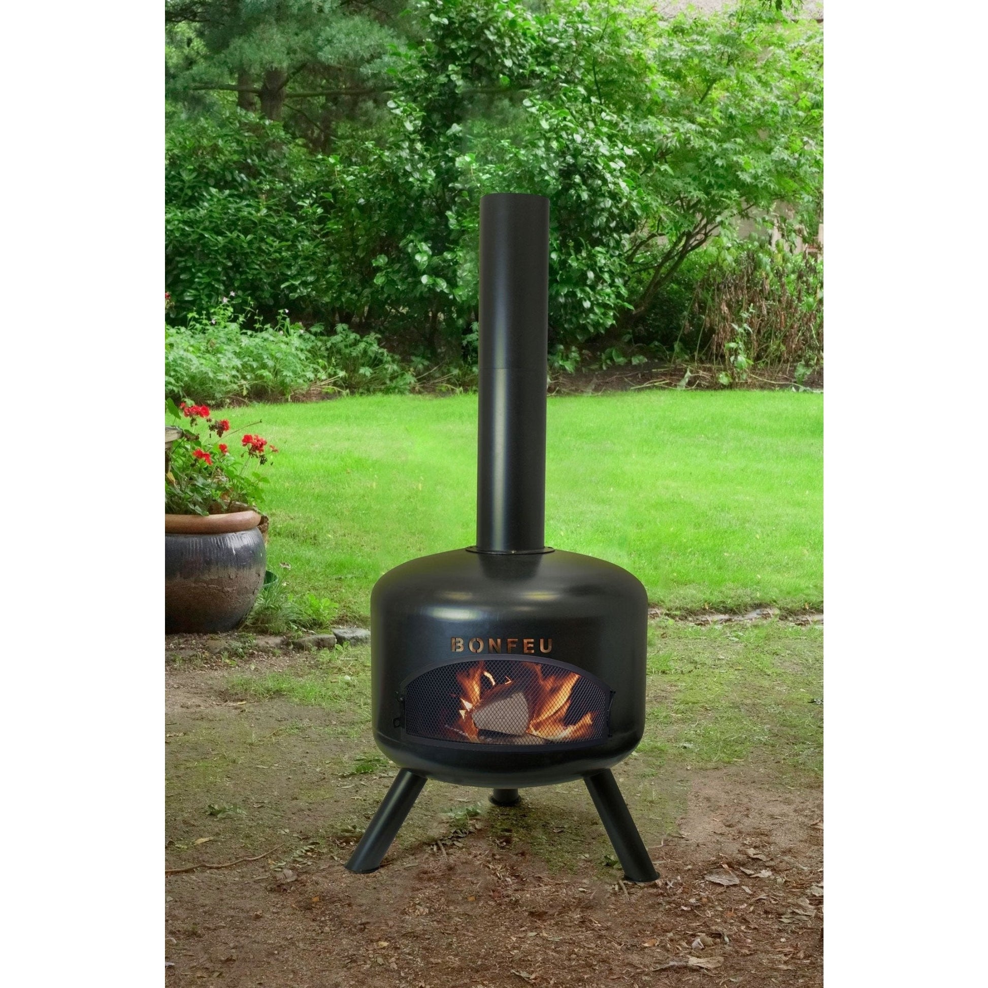 BonFeu BonGiro Compact Outdoor Fireplace 5501 - Outdoor Fireplaces - 5501 - GardenHearth