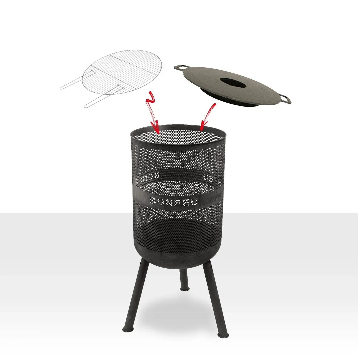 BonFeu BonVes 45 Fire Pit / Fire Basket