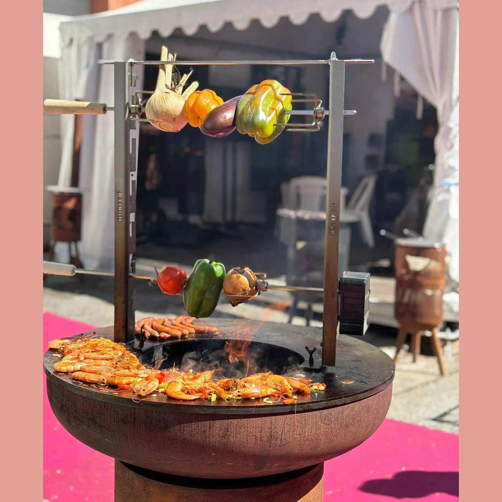 BonFeu Rotisserie Set for BonBiza and Planchas | BFRS - Accessories