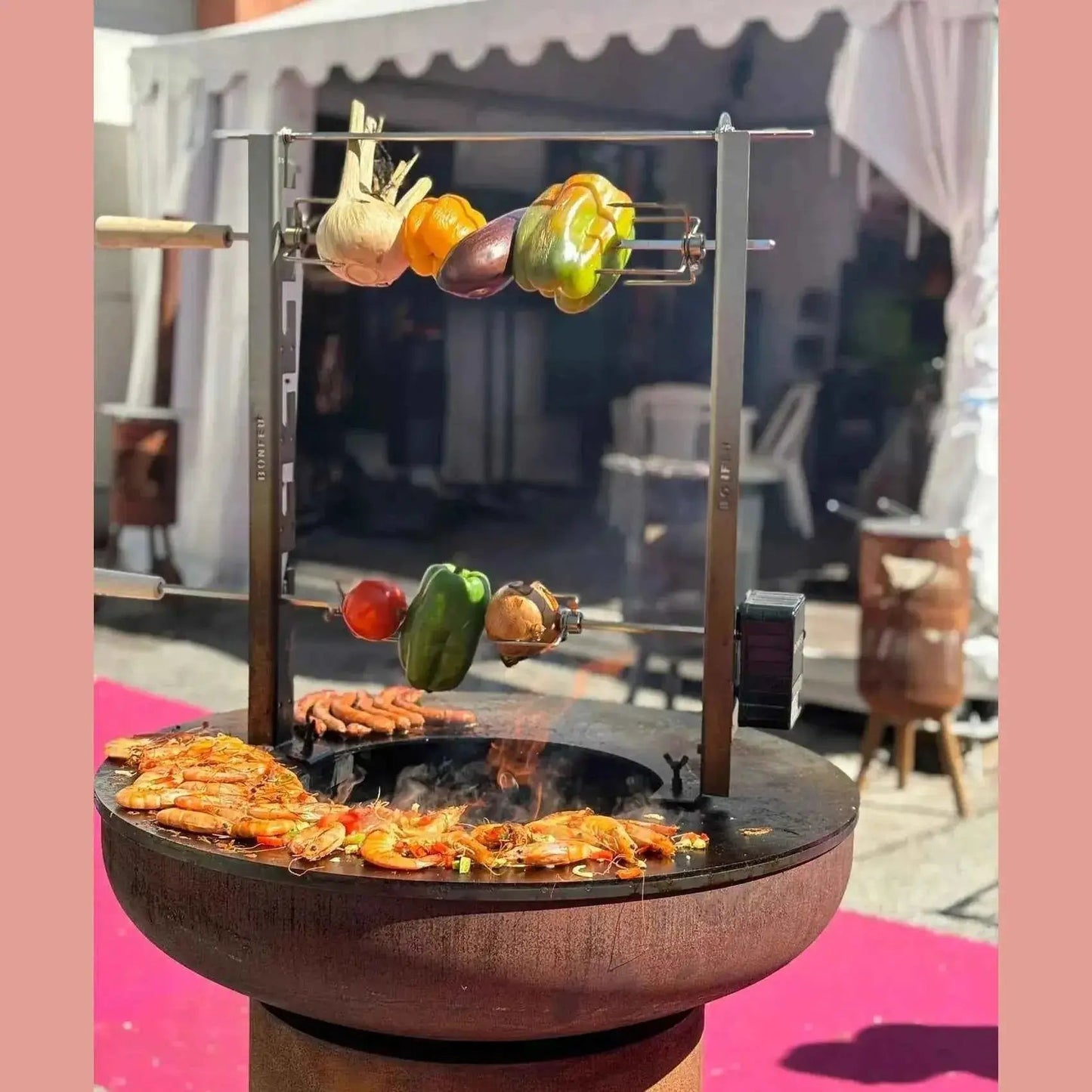BonFeu Rotisserie Set for BonBiza and Planchas | BFRS