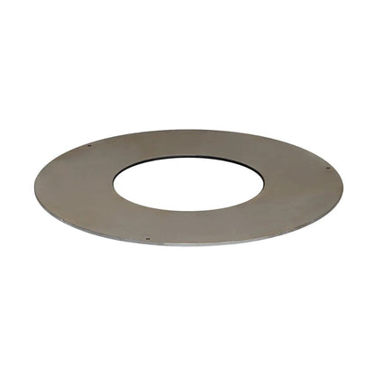 Buschbeck plancha cooking ring for 60cm fire pits stainless steel circular mounting plate with central and screw holes