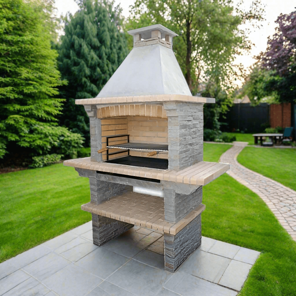 Callow Mediterrani Slate Masonry BBQ | 421D - BBQs & Grills - 421D - GardenHearth