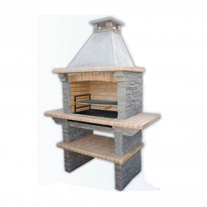 Callow Mediterrani Slate Masonry BBQ | 421L (Light) 421D (Dark) (Copy) - BBQs & Grills - 421L - GardenHearth