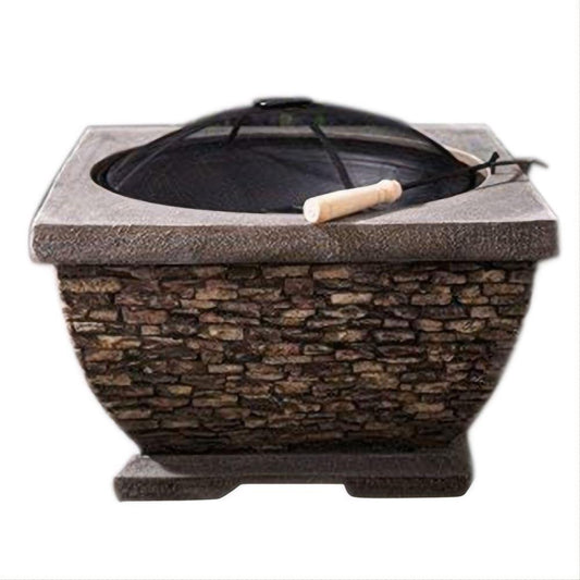 Callow Premium Wood Burner Fire Pit | HR18303AA - Fire Pits - HR18303AA - GardenHearth