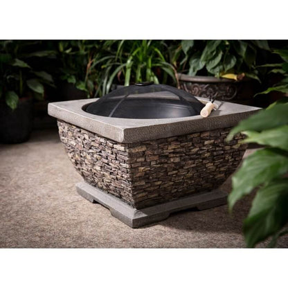 Callow Premium Wood Burner Fire Pit | HR18303AA - Fire Pits - HR18303AA - GardenHearth