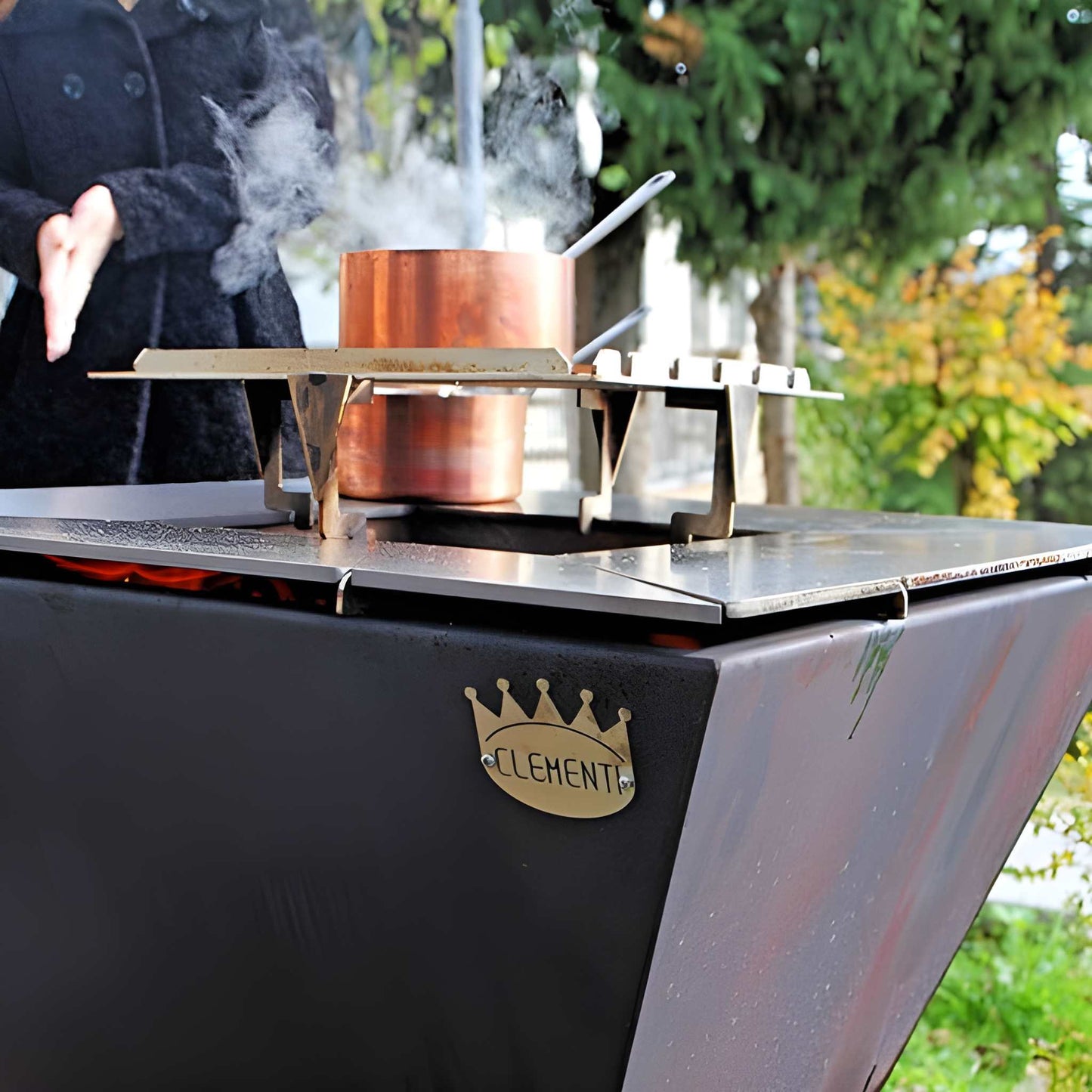 Clementi Colorado Wood‑Fired Plancha & BBQ Grill | COLORADO