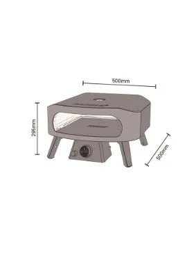Cozze® 13" CLASSIC Pizza Oven - Gas | 90430 - Pizza Ovens