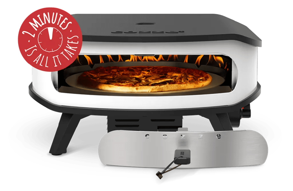 Cozze® 17" pizza oven with rotating stone - Gas | 90426 - Pizza Ovens