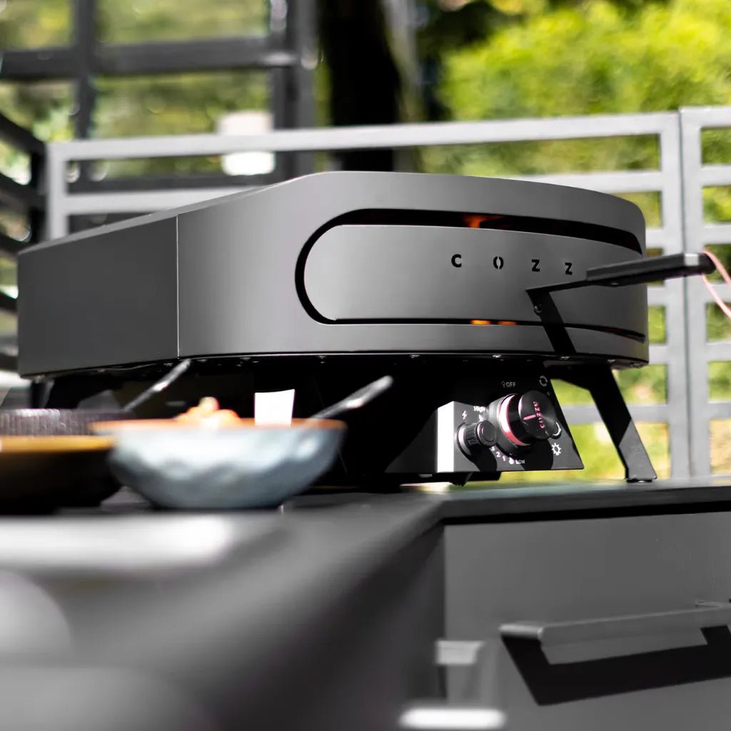 Cozze 17" Rotate Pizza Oven - Black Edition | 90437 - Pizza Ovens