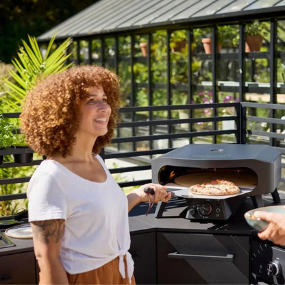 Cozze 17" Rotate Pizza Oven - Black Edition | 90437 - Pizza Ovens
