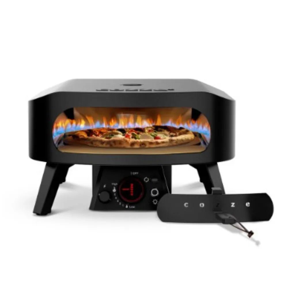 Cozze Elements Series 13" Rotate Pizza Oven - Black Edition | 90434 - Pizza Ovens